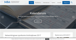 Desktop Screenshot of absolwencimba.pl