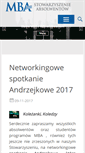 Mobile Screenshot of absolwencimba.pl
